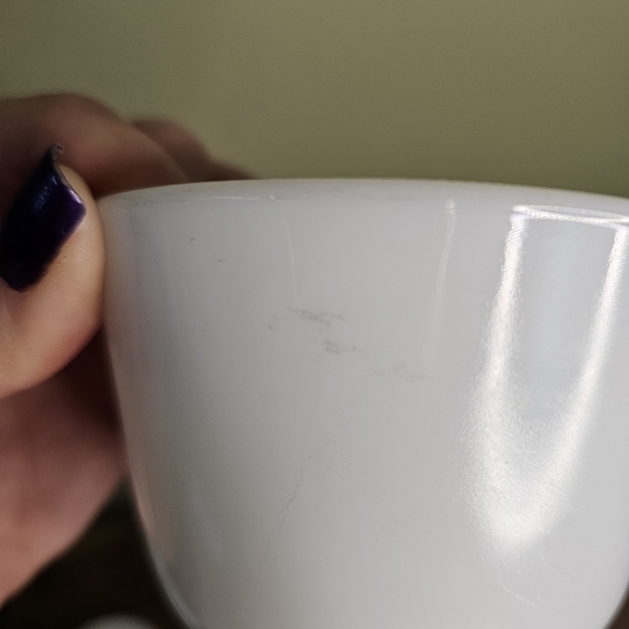 Vintage 1970s PYREX Opal Tea Cup Coffee Mug - set of 8 - Picture 6 of 9